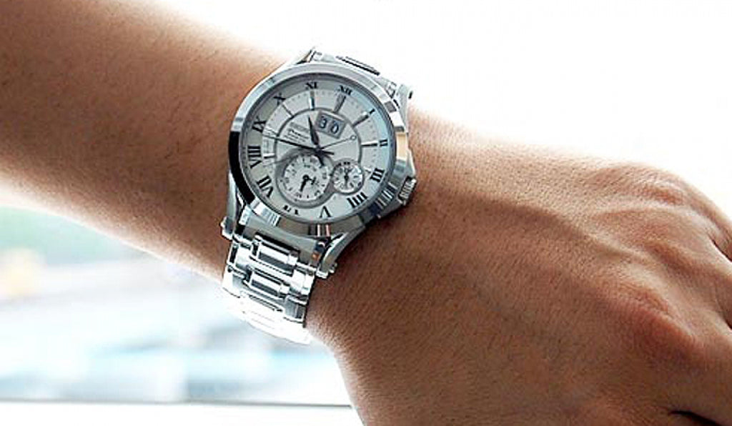 WW0821 Seiko Premier Kinetc Perpetual Calendar Chain Watch