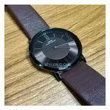 WW0020 IBSO Slim Leather Belt Watch B2222G
