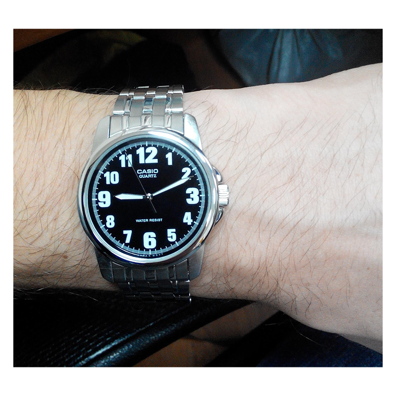 WW0422 Casio Enticer Chain Watch MTP-1216A-1BDF