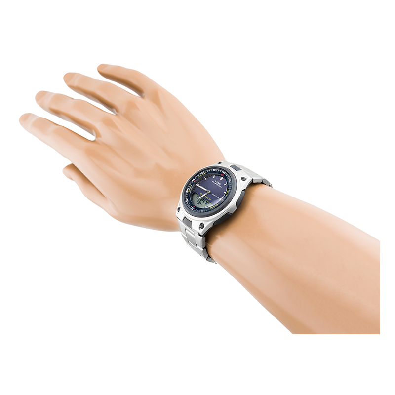 WW0127 Casio Youth Dual Time Chain Watch AW-80D-2AVDF