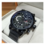 WW0137 Naviforce Multifunction Mesh Chain Watch NF9068M