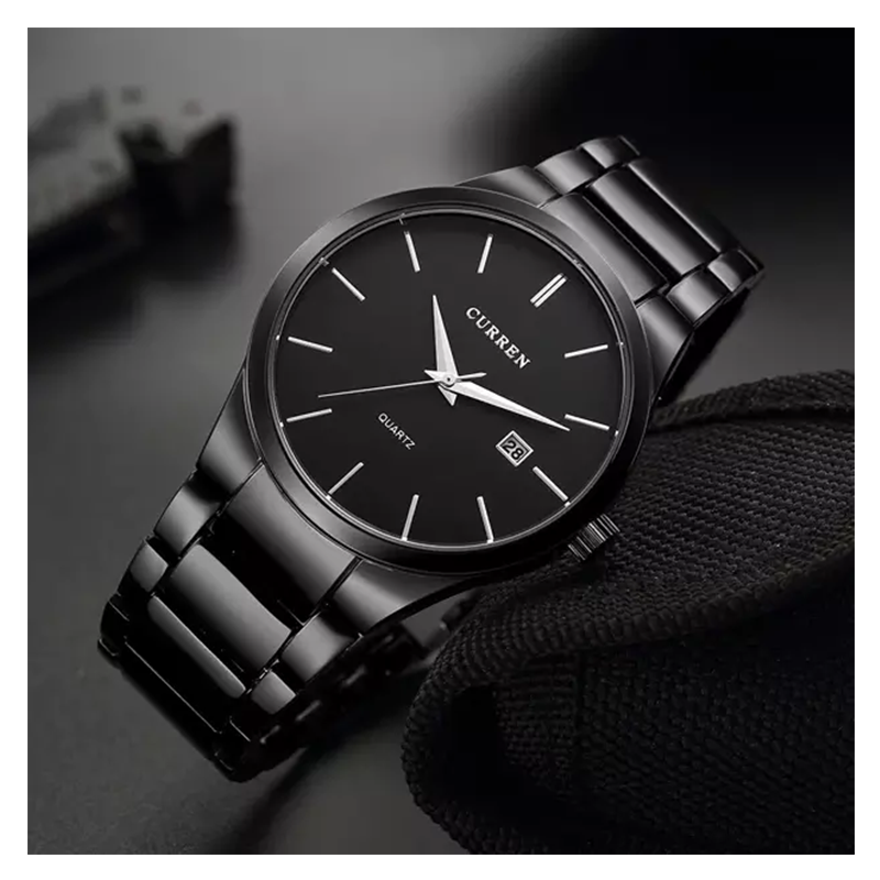 WW0659 Curren Date Chain Watch 8106