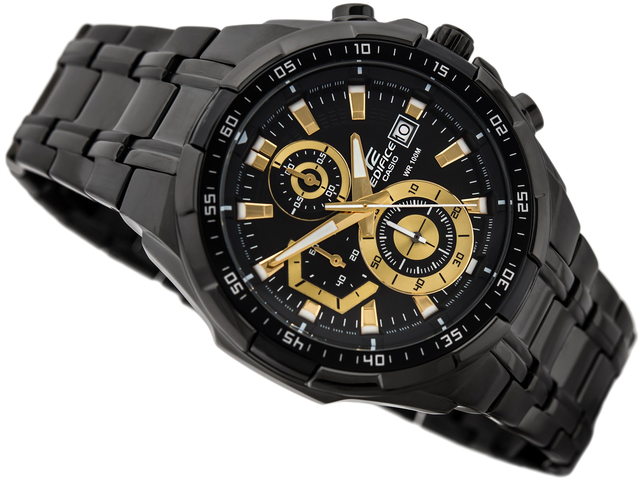 WW0665 Casio Edifice Chronograph Chain Watch EFR-539BK-1AVUDF