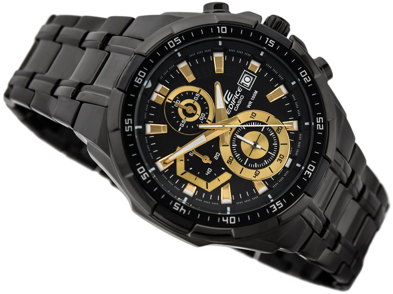 WW0665 Casio Edifice Chronograph Chain Watch EFR-539BK-1AV