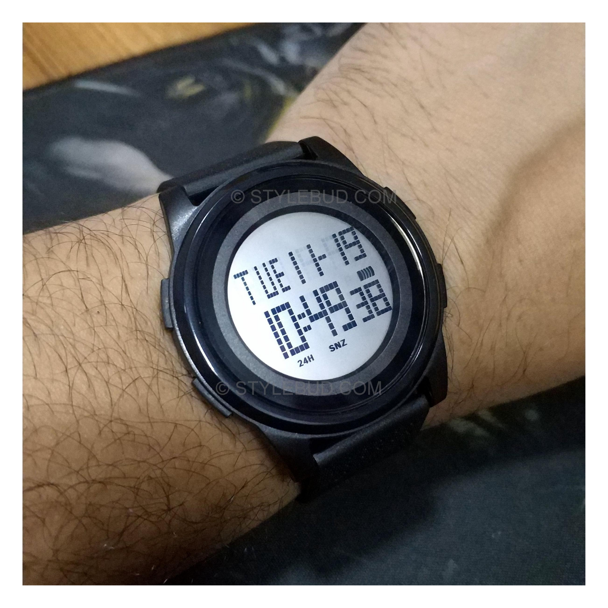 WW0544 SKMEI Dual Time Digital Fiber Belt Watch 1206