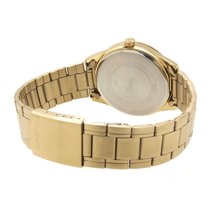 WW0444 Casio Standard Golden Chain Watch MTP-V005G-7AUDF