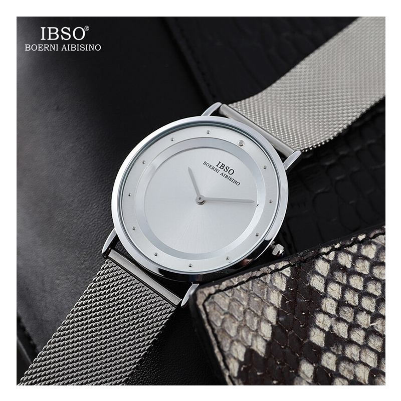 WW0055 IBSO Slim Mesh Chain Watch S8269G