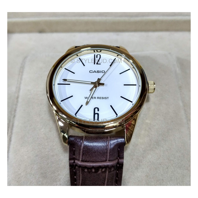 WW0096 Casio Enticer Golden Belt Watch MTP-V005GL-7BUDF