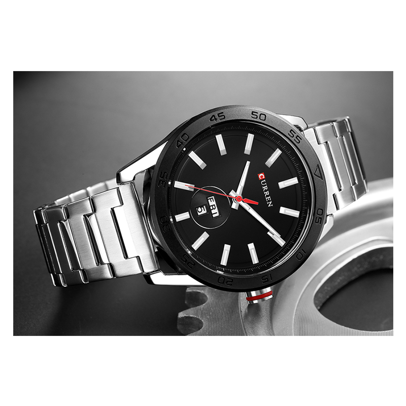 WW0550 Curren Day Date Chain Watch 8331