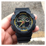 WW0149 Casio G-Shock Sports Resin Belt Watch GA-100BY-1ADR