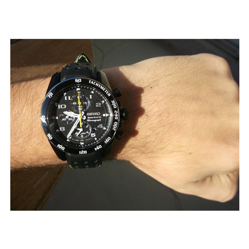 WW0966 Seiko Sportura Chronograph Belt Watch SNAE67P1