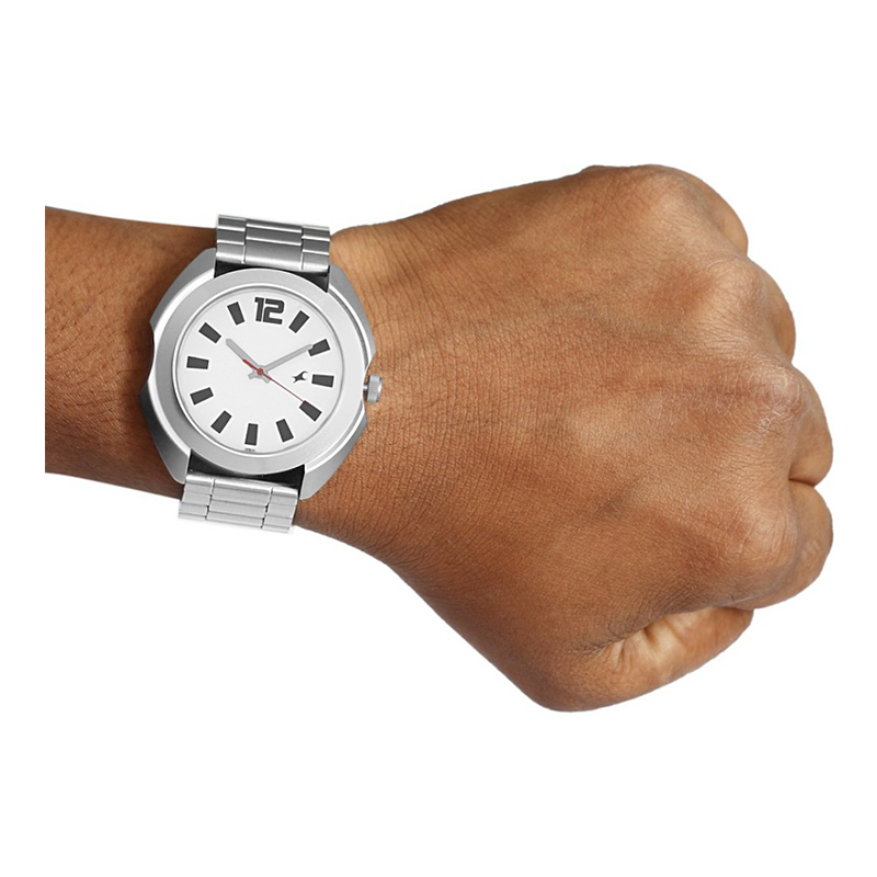 WW0719 Fastrack Stainless Steel Chain Watch 3117SM01