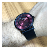 WW0290 IBSO Slim Leather Belt Watch S8281G