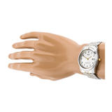 WW0254 Casio Enticer Date Two Tone Chain Watch MTP-1141G-7BRDF