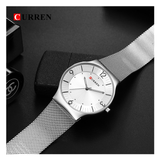 WW0162 Curren Slim Mesh Chain Watch
