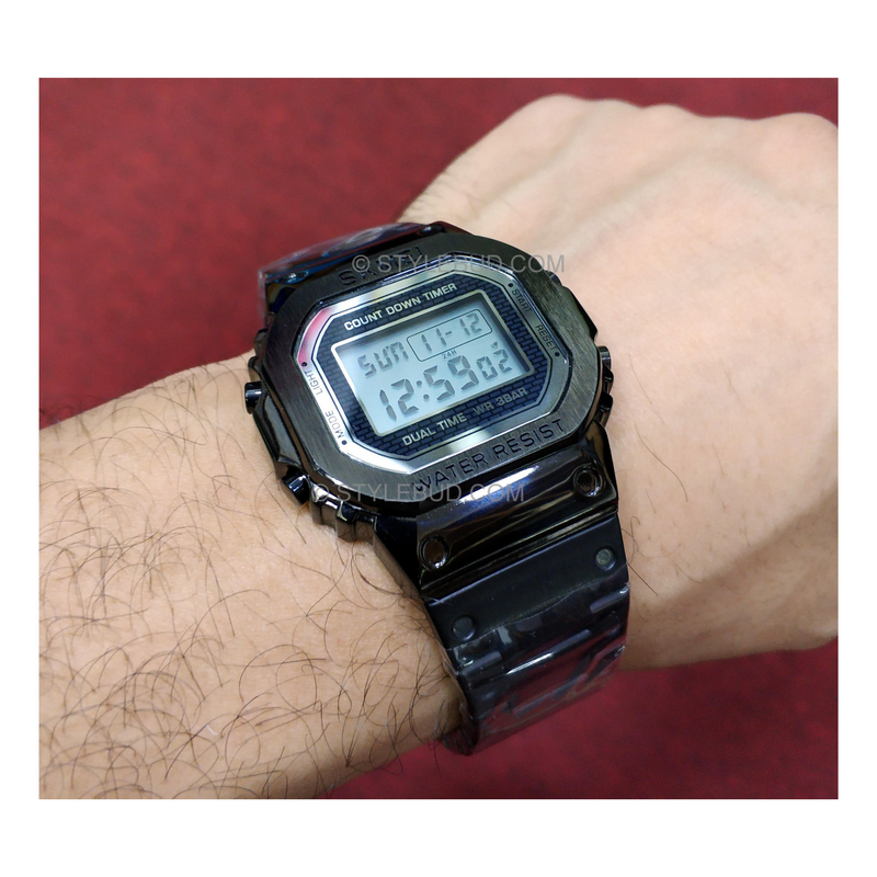WW1167 SKMEI Dual Time Digital Chain Watch 1456