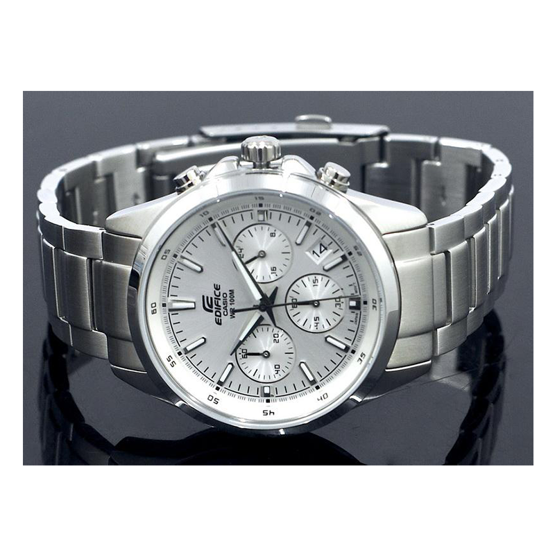 WW0199 Casio Edifice Chronograph Stainless Steel Chain Watch EFR-527D-7AVDF