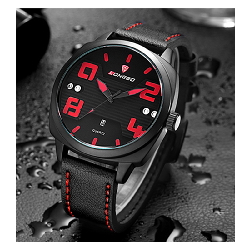 WW1003 Longbo Date Belt Watch