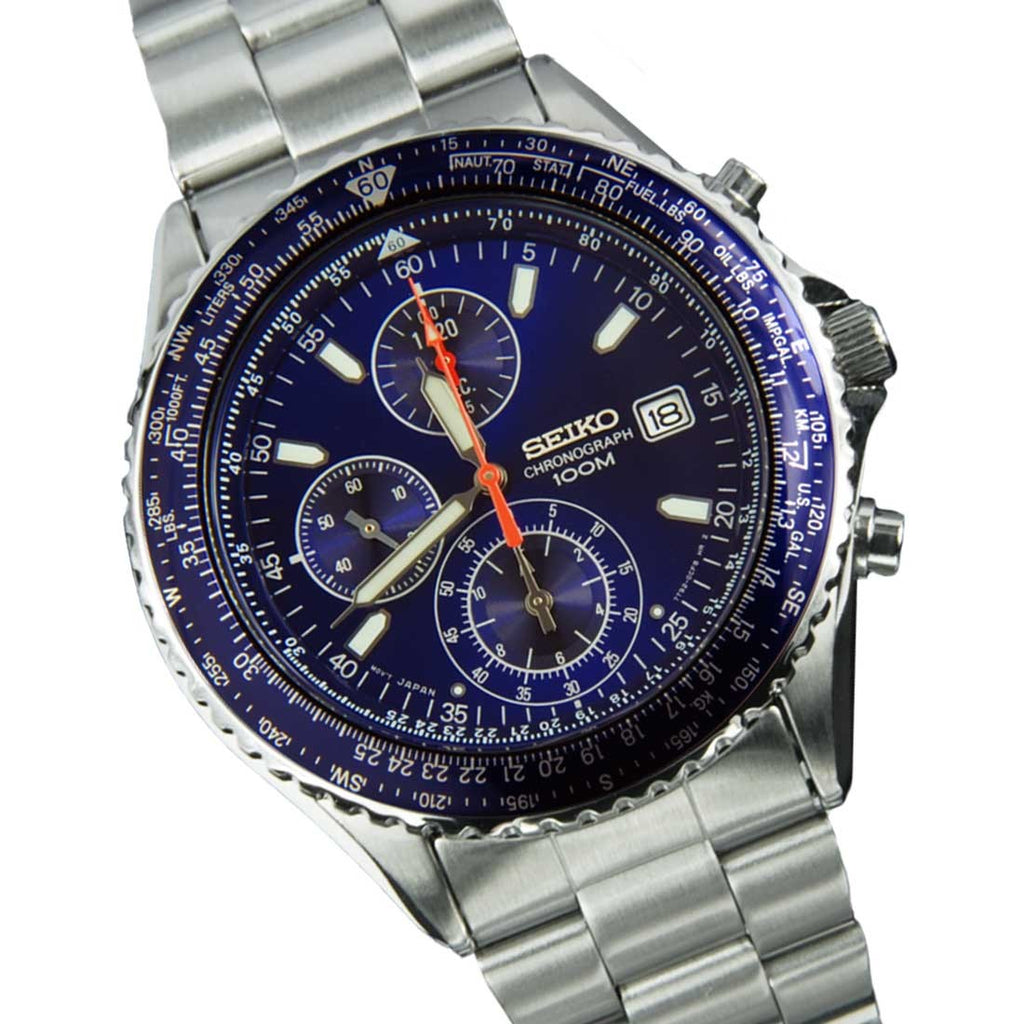 WW0813 Seiko Chronograph Chain Watch SND255P1