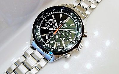 WW0817 Seiko Chronograph Chain Watch SNAE69