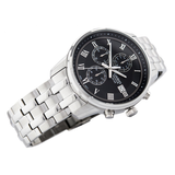 WW0463 Casio Beside Chronograph Stainless Steel Chain Watch BEM-511D-1AVDF