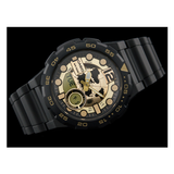 WW0613 Casio Youth World Time Resin Belt Watch AEQ-100BW-9AVDF