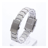 WW0296 Casio Beside Date Stainless Steel Ladies Chain Watch BEL-100D-1A2VDF