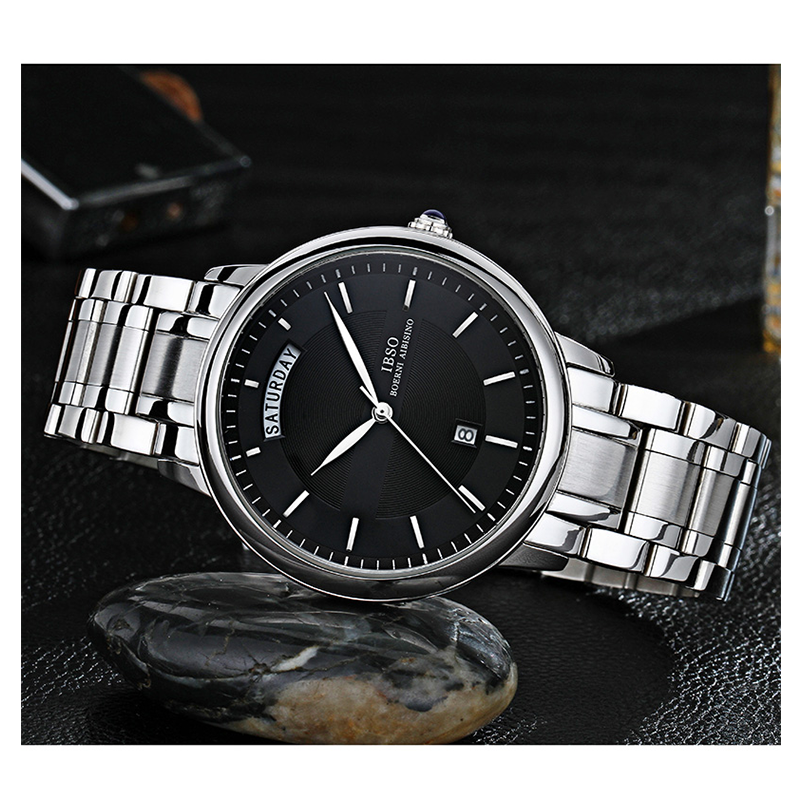 WW0731 IBSO Day Date Chain Watch S3978G