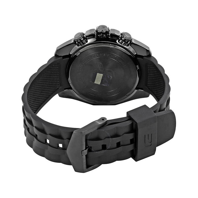 WW0656 Casio Edifice Chronograph Resin Belt Watch EF-550PB-1AVUDF