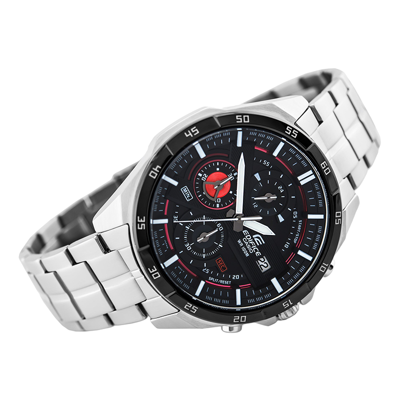 WW0222 Casio Edifice Chronograph Stainless Steel Chain Watch EFR-556DB-1AVUDF