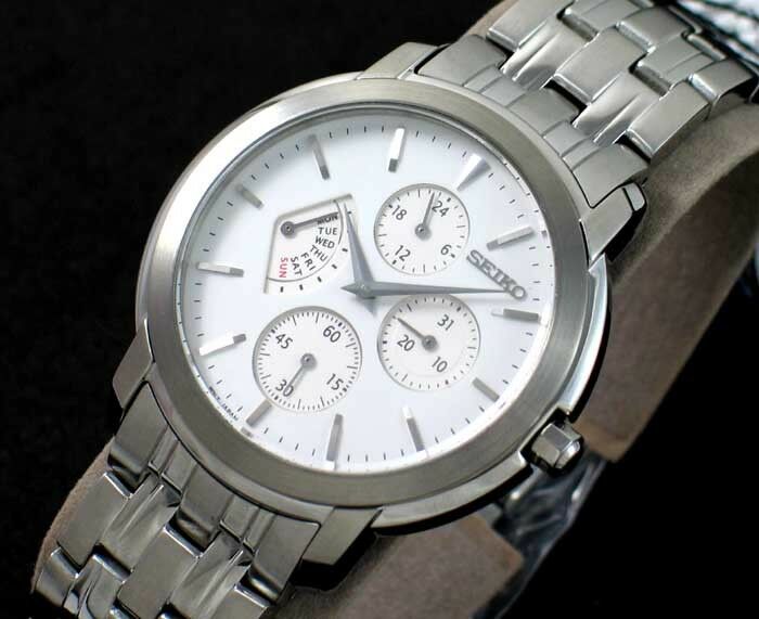 WW0869 Seiko Chronograph Chain Watch SRL003P1