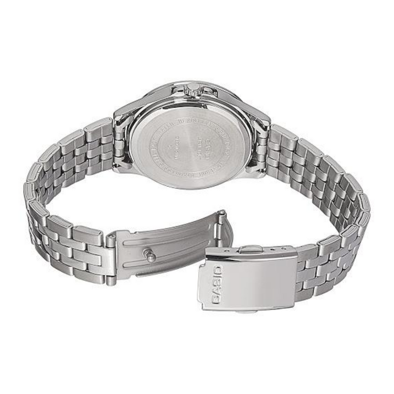 WW1199 Casio Enticer Multifunction Ladies Chain Watch LTP-E308D-7AV