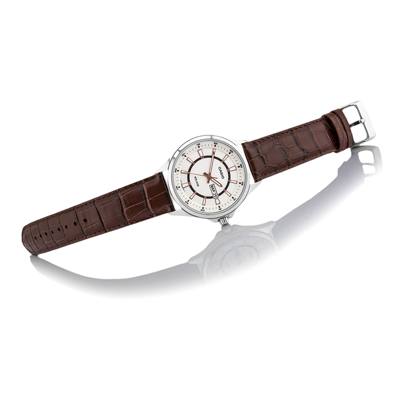 WW0465 Casio Day Date Belt Watch MTP-E108D-1AV