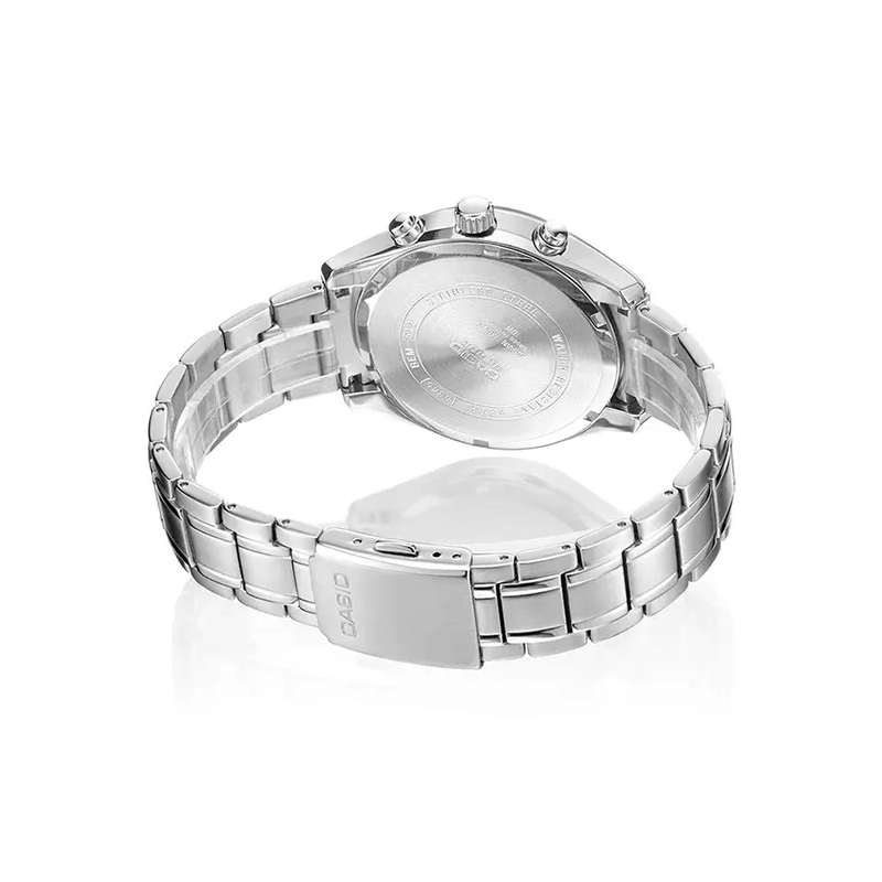 WW0614 Casio Beside Chronograph Chain Watch BEM-512D-1AV