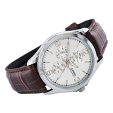 WW0035 Casio Enticer Multifunction Silver Belt Watch MTP-V301L-7AUDF