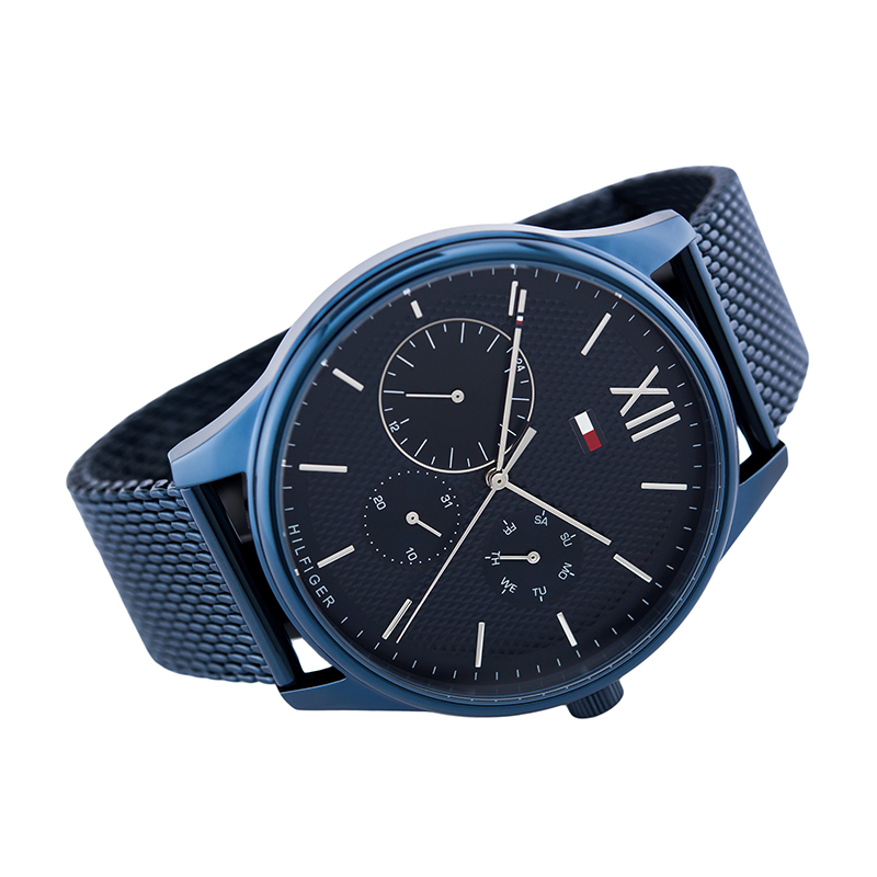 WW0578 Tommy Hilfiger Multifunction Stainless Steel Mesh Chain Watch 1791421