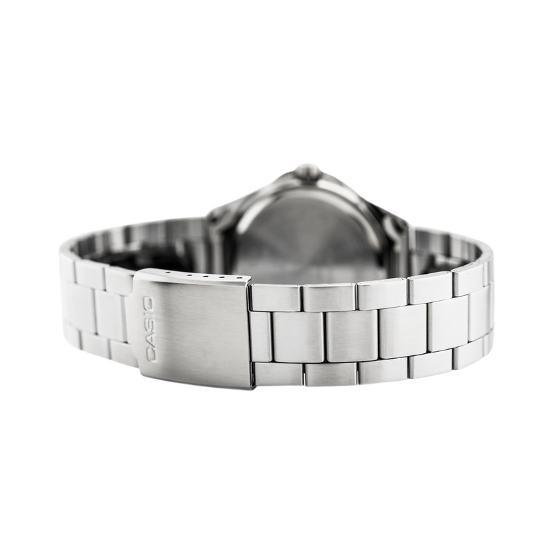 WW0626 Casio Solar Date Chain Belt Watch MTP-S101L-1BV