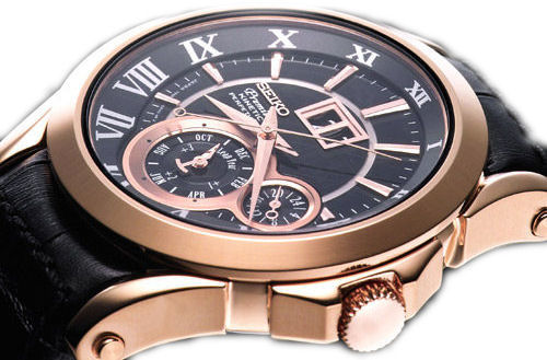 WW0847 Seiko Perpetual Kinetic Belt Watch SNP036P1