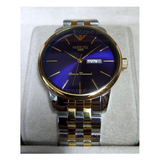 WW0753 Nibosi Day Date Chain Watch