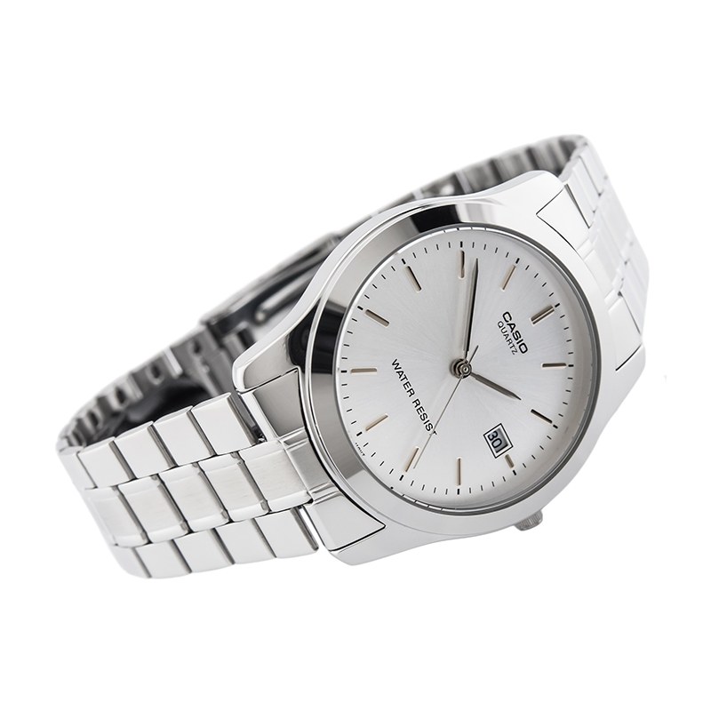 WW0252 Casio Enticer Date Chain Watch MTP-1141A-7ARDF