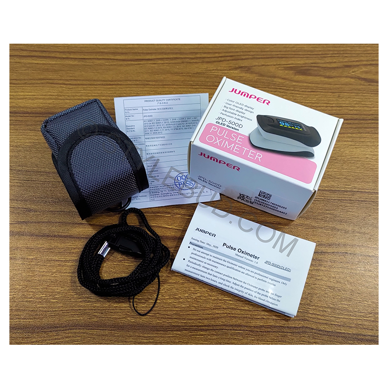 HB0002 Jumper Fingertip Pulse Oximeter OLED Version JPD-005D