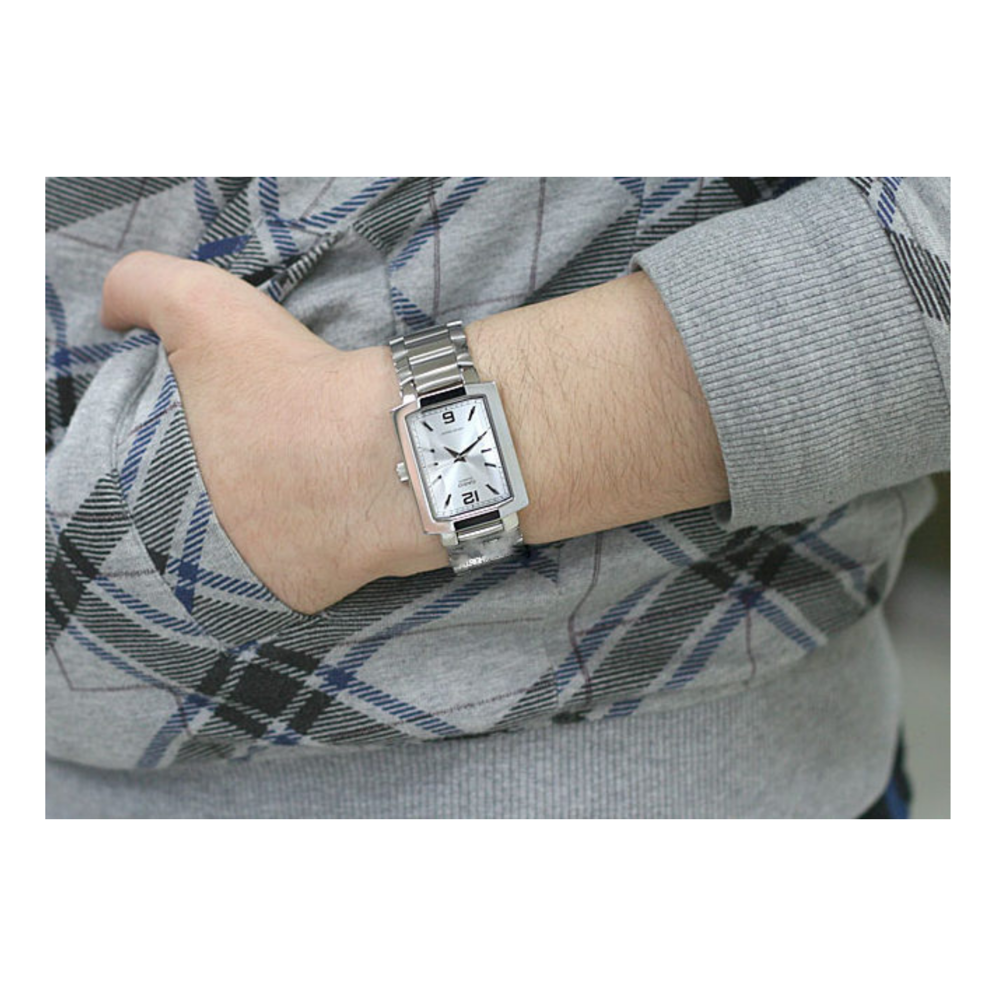 WW0417 Casio Enticer Chain Watch MTP-1233D-7ADF