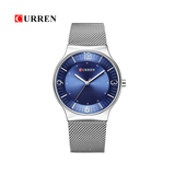 WW0161 Curren Slim Mesh Chain Watch