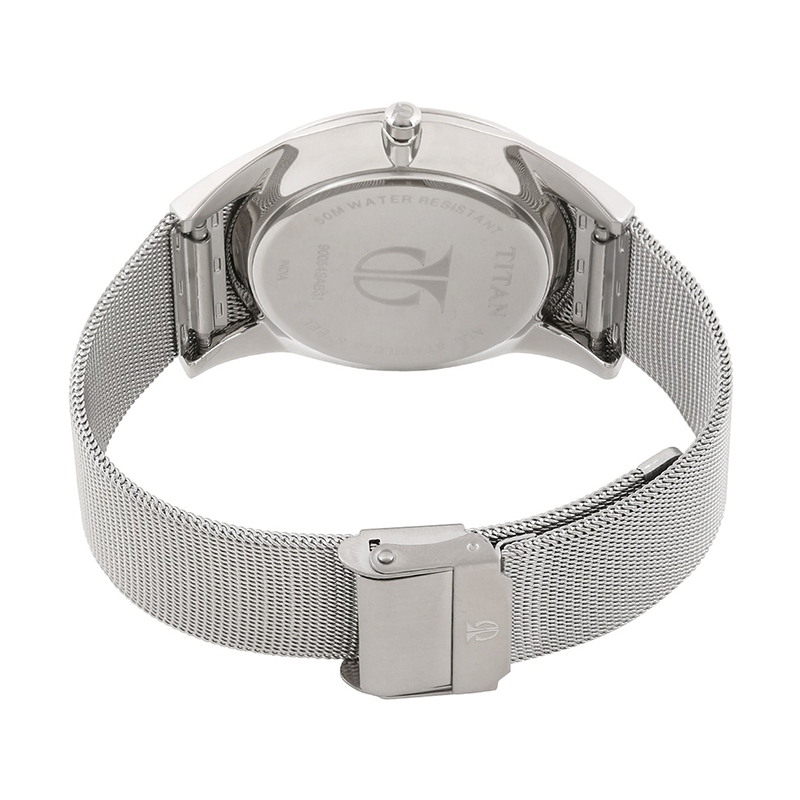 WW0987 Titan Date Mesh Chain Watch 90054SM01