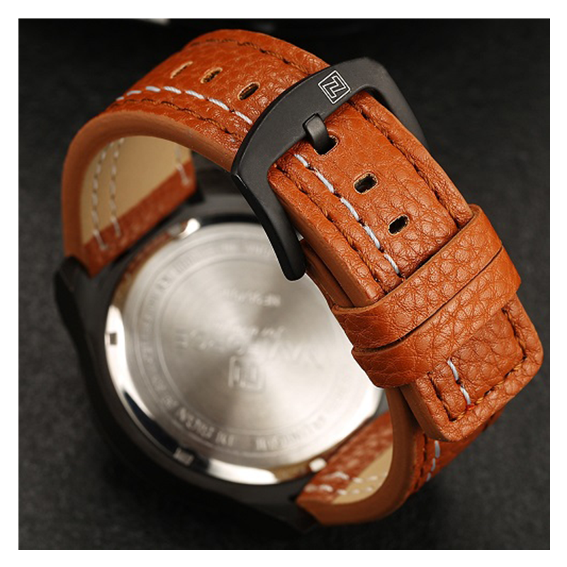 WW0648 Naviforce Day Date Belt Watch