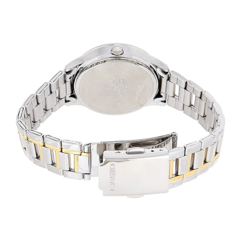 WW1197 Casio Enticer Multifunction Ladies Chain Watch LTP-E306SG-1AV