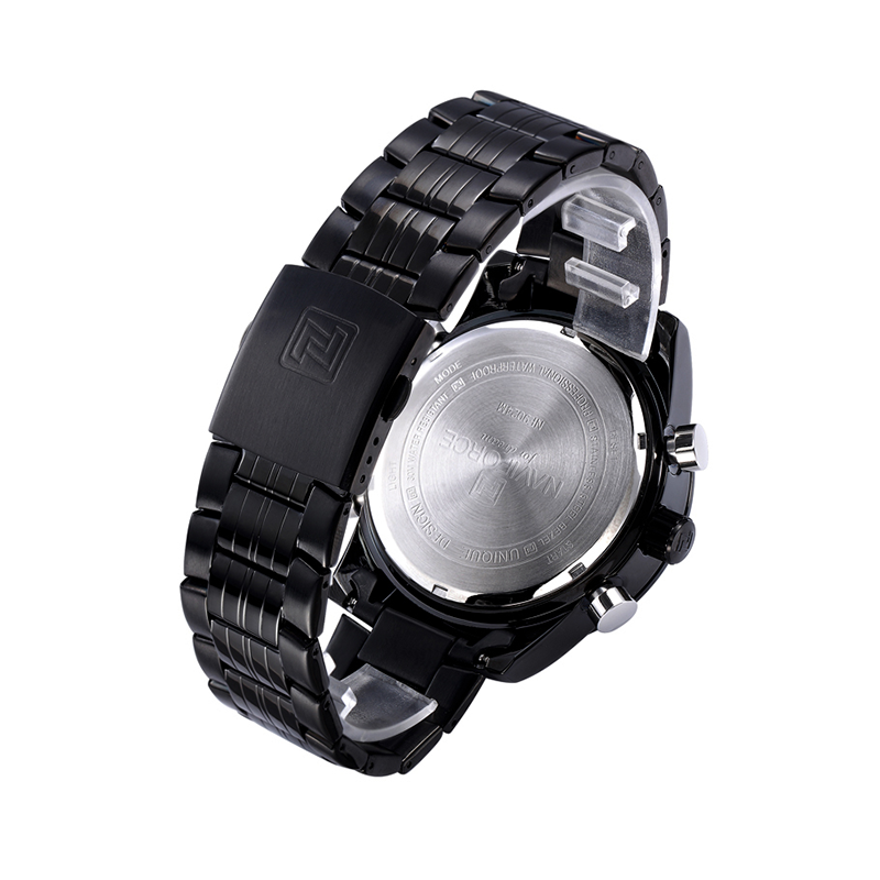 WW0579 Naviforce Dual Time Chain Watch