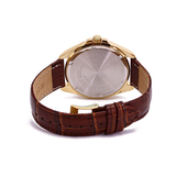 WW0909 Seiko Golden Date Leather Belt Watch SUR064P2