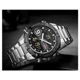 WW1134 Naviforce Multifunction Dual Time Chain Watch NF9146M