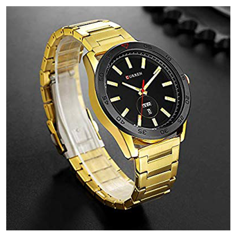WW0556 Curren Day Date Chain Watch 8331